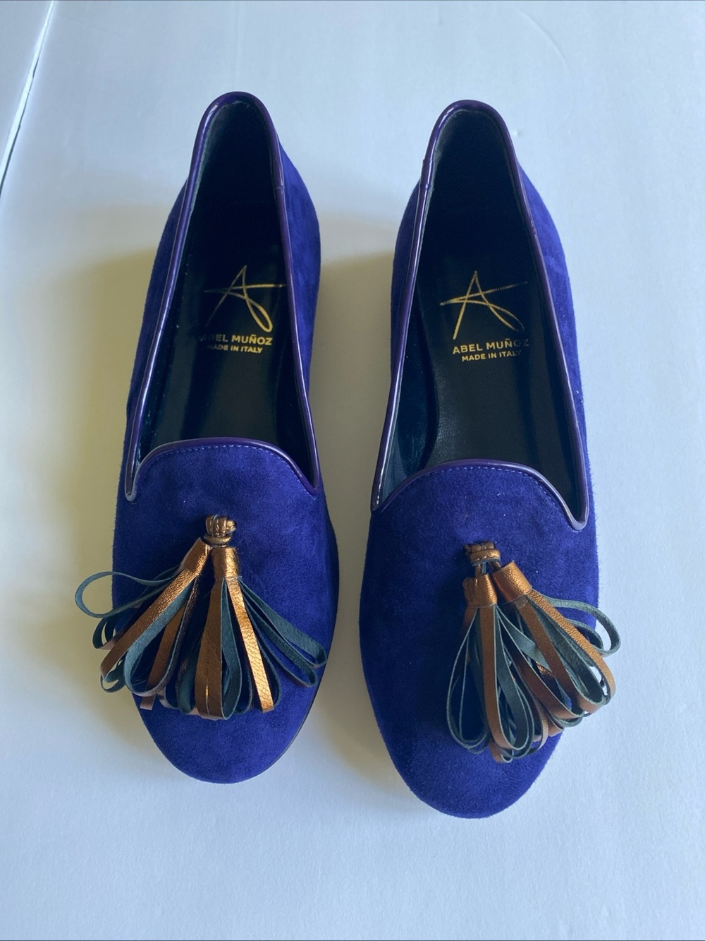 Abel Muñoz multi-colored tassel loafers
